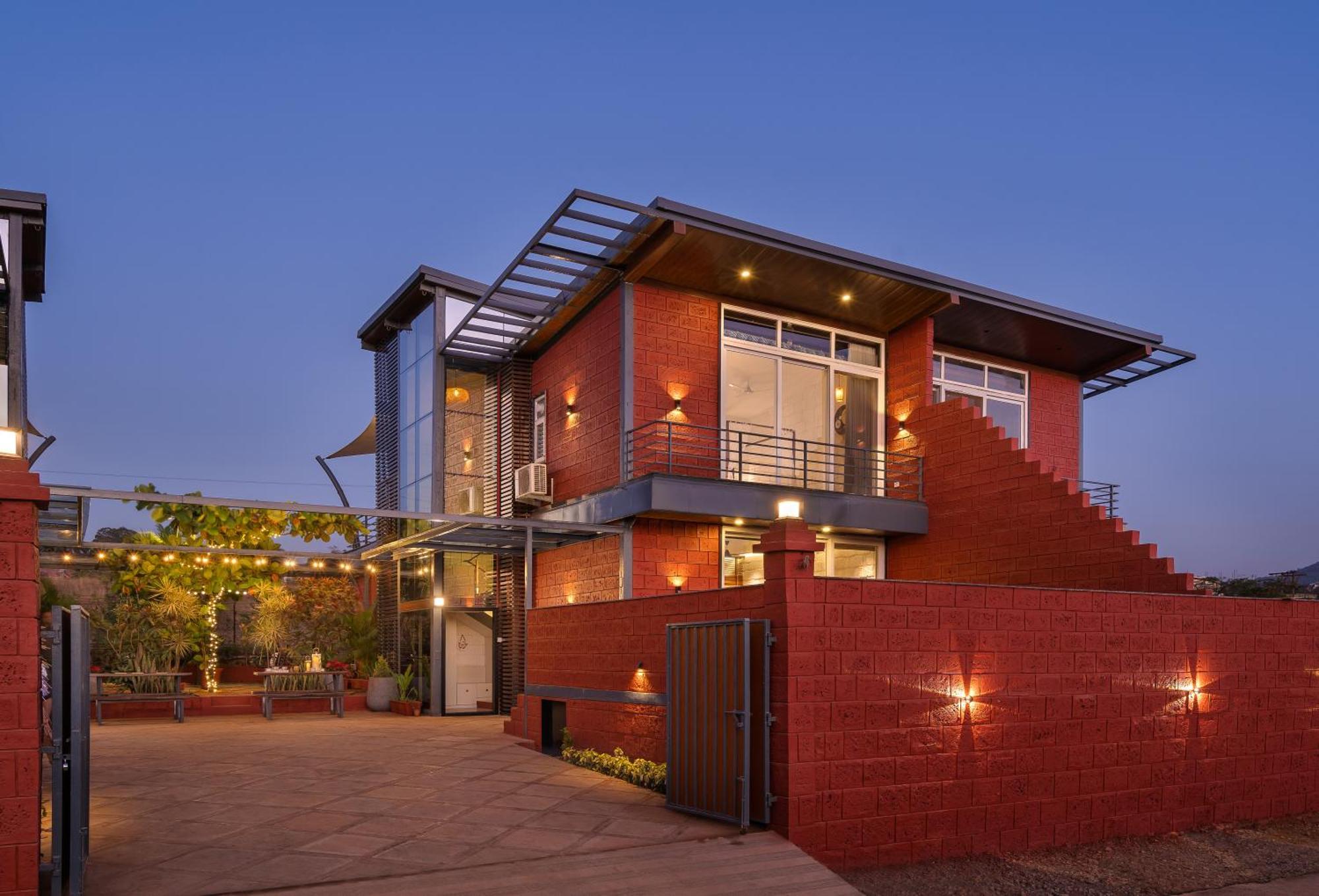 Saffronstays Calvin - 3 Bedroom Pool Villa In Lonavala Eksteriør billede